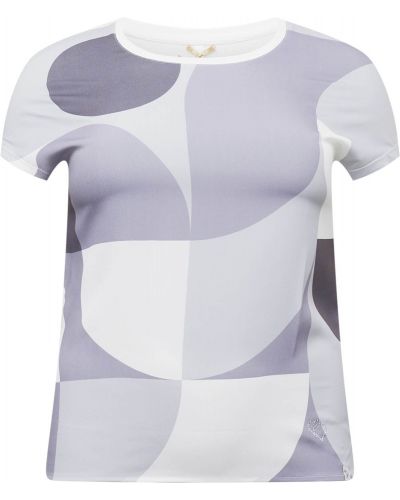 Bavlnené priliehavé tričko z polyesteru Key Largo - sivá