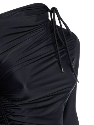 Mini šaty Balenciaga černé