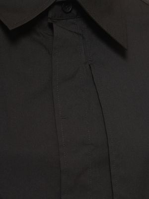 Kokvilnas krekls Y-3 melns