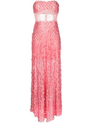 Večernja haljina Manning Cartell ružičasta
