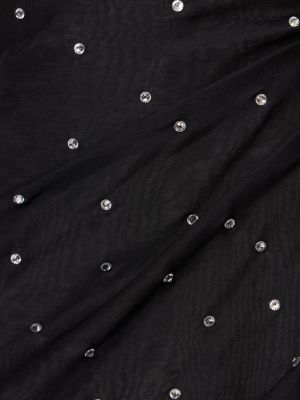 Mini sukně Oséree Swimwear černé