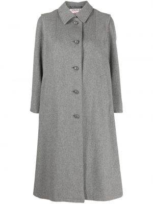 Kabát s knoflíky A.n.g.e.l.o. Vintage Cult šedý