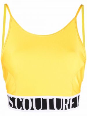 Top Versace Jeans Couture amarillo