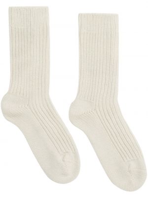 Kašmírové ponožky Alanui bílé