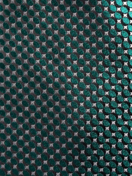 Corbata de seda con estampado Lanvin verde