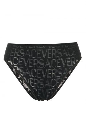 Võrguga aluspüksid Versace must