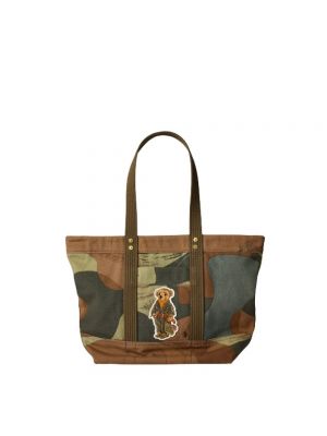 Shopper handtasche mit camouflage-print Polo Ralph Lauren