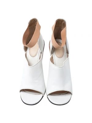 Sandały trekkingowe skórzane Givenchy Pre-owned białe