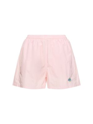 Pantaloni scurți din nailon Tory Sport roz