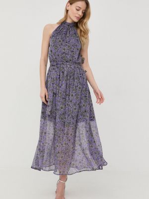 Dlouhé šaty Morgan fialové