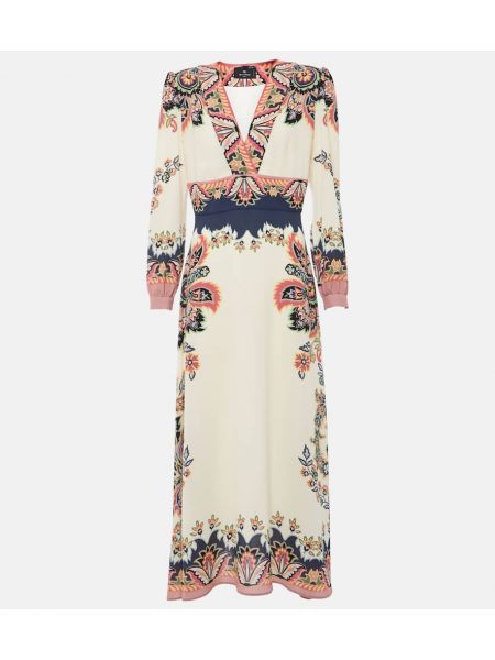 Paisley dress Etro hvit