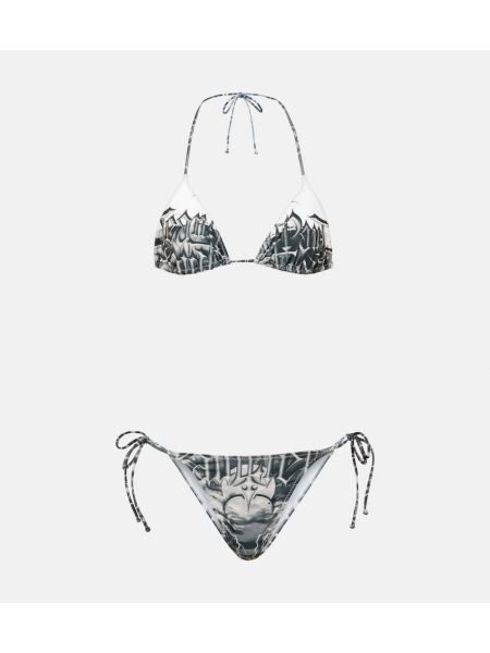 Bikini mit print Jean Paul Gaultier