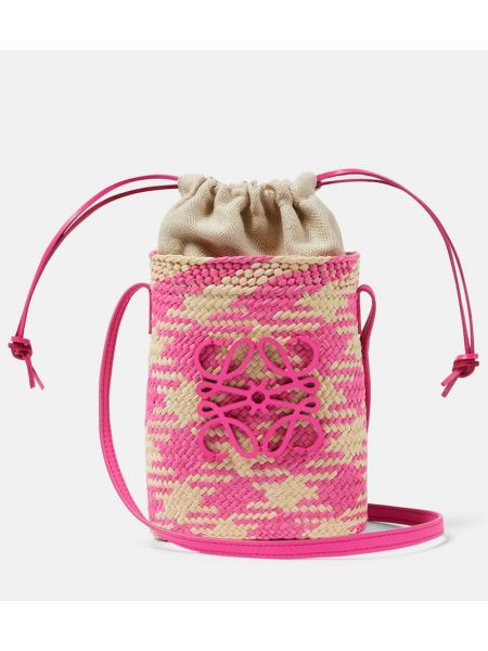 Τσάντα χιαστί Loewe ροζ