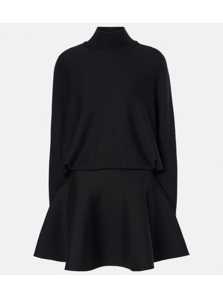 Ull turtleneck Alaia svart