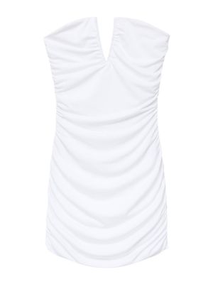 Koktel haljina Pull&bear bijela