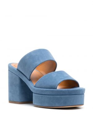 Semišové sandály Chloé modré