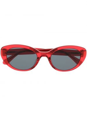 Слънчеви очила с кристали Kate Spade червено