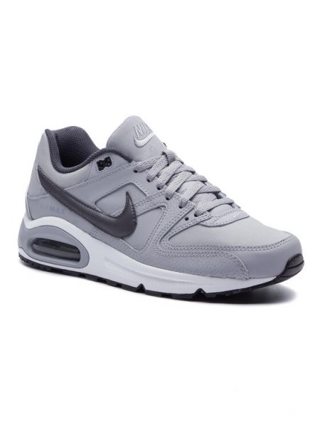 Kožené tenisky Nike Air Max šedé