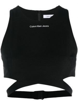 Tank top Calvin Klein Jeans černý