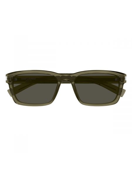 Okulary przeciwsłoneczne Yves Saint Laurent brązowe