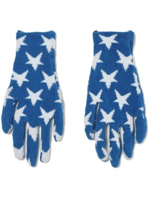 Pletené rukavice s hvězdami Erl