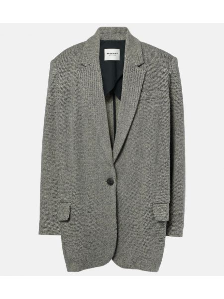 Uld blazer Marant Etoile grå