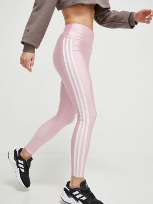 Różowe legginsy Adidas Originals