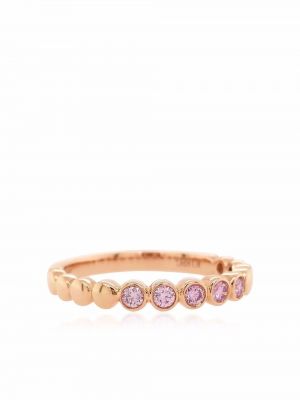 Аргайл пръстен от розово злато Hyt Jewelry