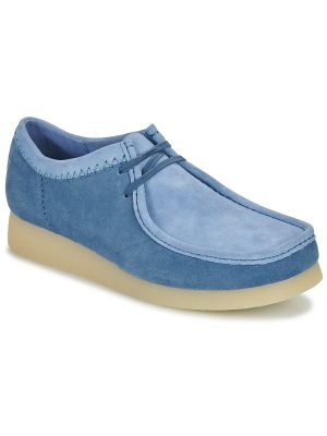 Pantofi derby Clarks albastru