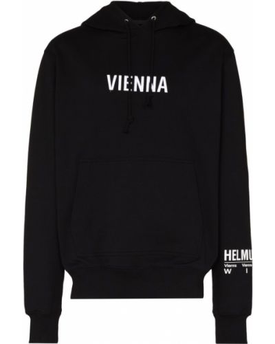 Hoodie Helmut Lang svart