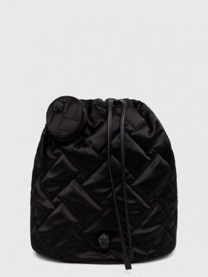 Черный рюкзак с аппликацией Kurt Geiger London