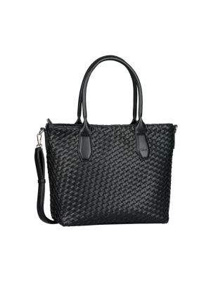 Shopper handtasche mit taschen Gabor schwarz