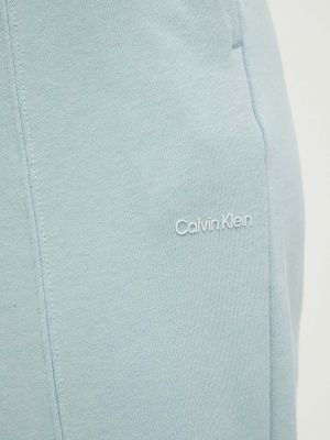 Spodnie sportowe Calvin Klein Performance niebieskie