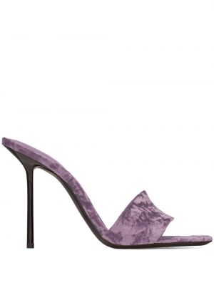 Sandales Saint Laurent violets
