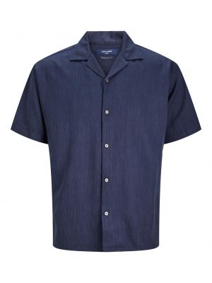 Рубашка на пуговицах Jack & Jones синяя