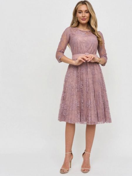 Вечернее платье Brandstoff розовое