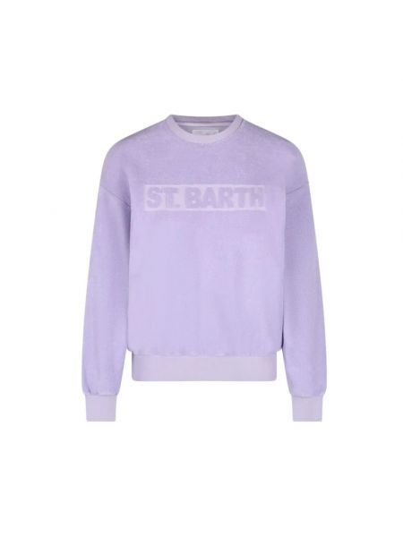 Sweatshirt aus baumwoll Mc2 Saint Barth lila
