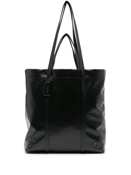 Τσάντα shopper Coach μαύρο