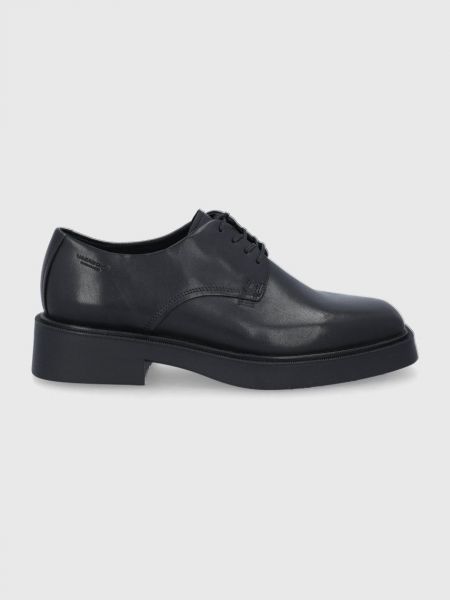 Pantofi oxford din piele cu platformă Vagabond negru