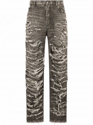 Rippet flared jeans Dolce & Gabbana grå