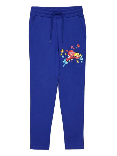 Spodnie sportowe Love Moschino niebieskie