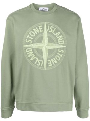 Sweatshirt Stone Island grön