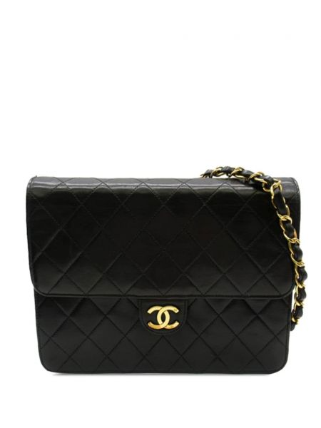 Klasiska ķēdes somas Chanel Pre-owned melns