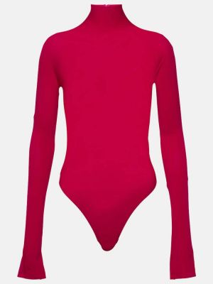 Body in jersey Alaïa rosa