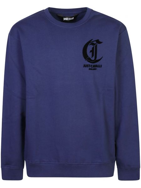 Crewneck collegepaita Just Cavalli sininen