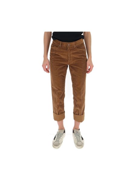 Spodnie sztruksowe Marc Jacobs, brązowy