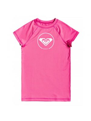 Классическая футболка Roxy розовая