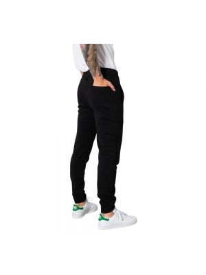 Pantalones de chándal con estampado con bolsillos Armani Exchange negro