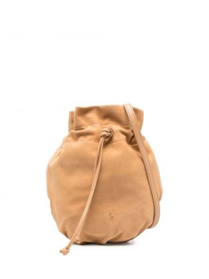 Чанта през рамо Polo Ralph Lauren кафяво
