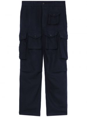 Pantaloni cargo Engineered Garments albastru